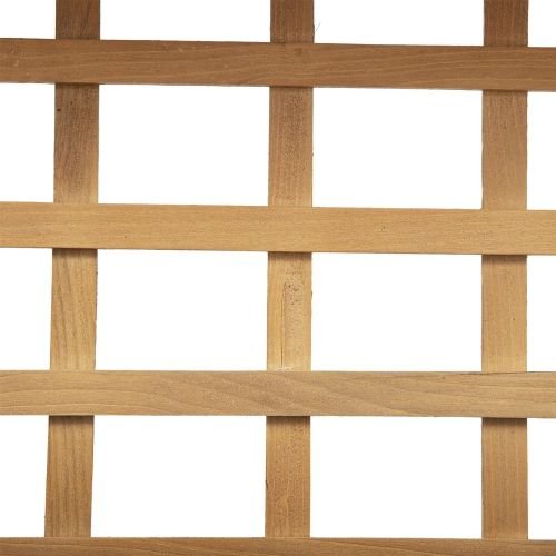 Solid Fir Wood Trellis Elevated Garden Raised Planter Bed with Wheels - Image 4