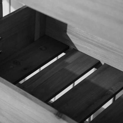 4 Tier Vertical Wooden Planter Box Raised Bed Grey - Image 3