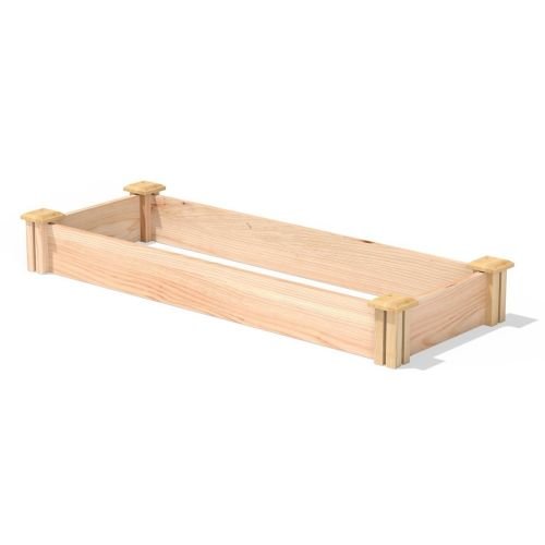 16 in x 48 in Low Profile Cedar Raised Garden Bed - Made In USA - Image 5