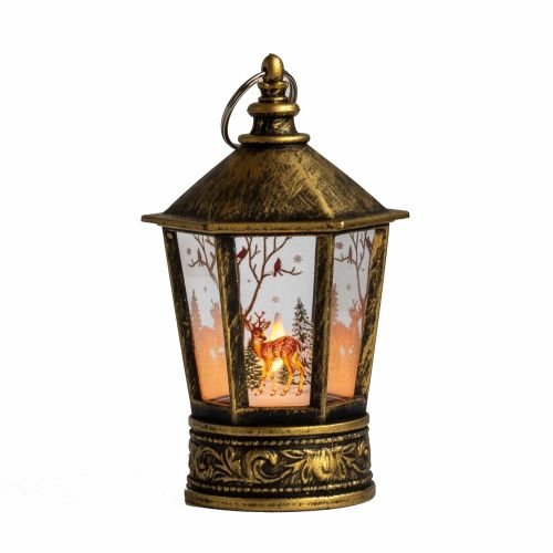 Vintage Decorative Lanterns Led Pumpkin Lantern for Halloween Christmas - Image 3