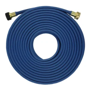 FLORIAX Garden Flat Soaker Hose 1/2 in More Water Leakage; Heavy Duty; Metal Hose Connector Ends; Save 80% Water Great for Flower beds; Seedling; Landscaping